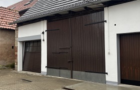 Rénovation de porte de grange